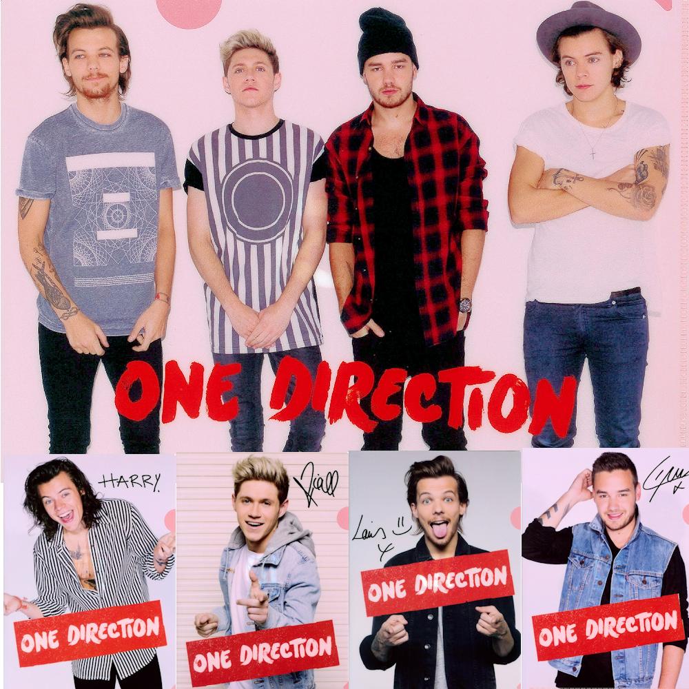 日本限定公式商品 ONE DIRECTION - クリアファイル5枚セットVOL.2